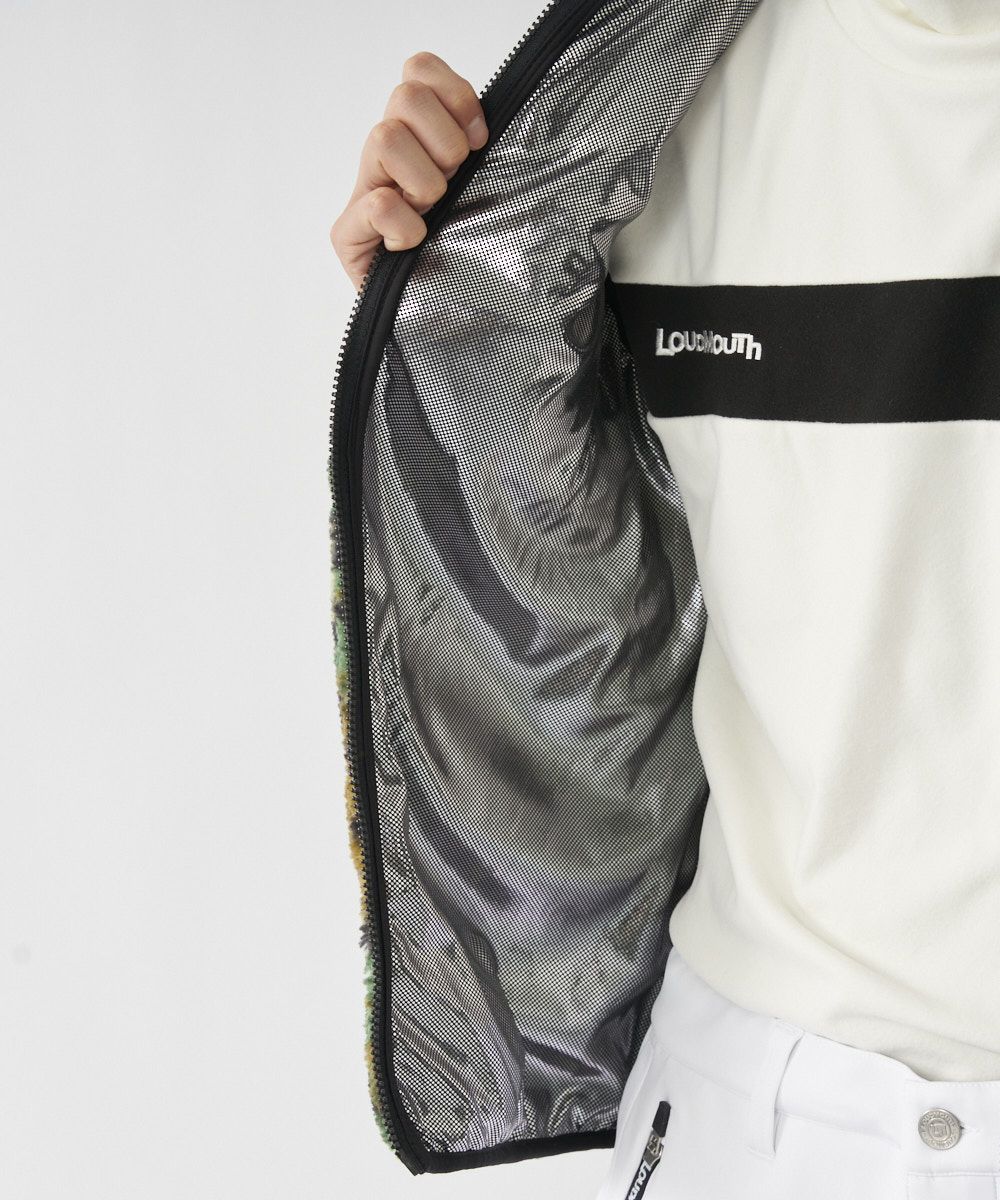 ラウドマウス メンズ ボアフリース 蓄熱 ベスト 773206