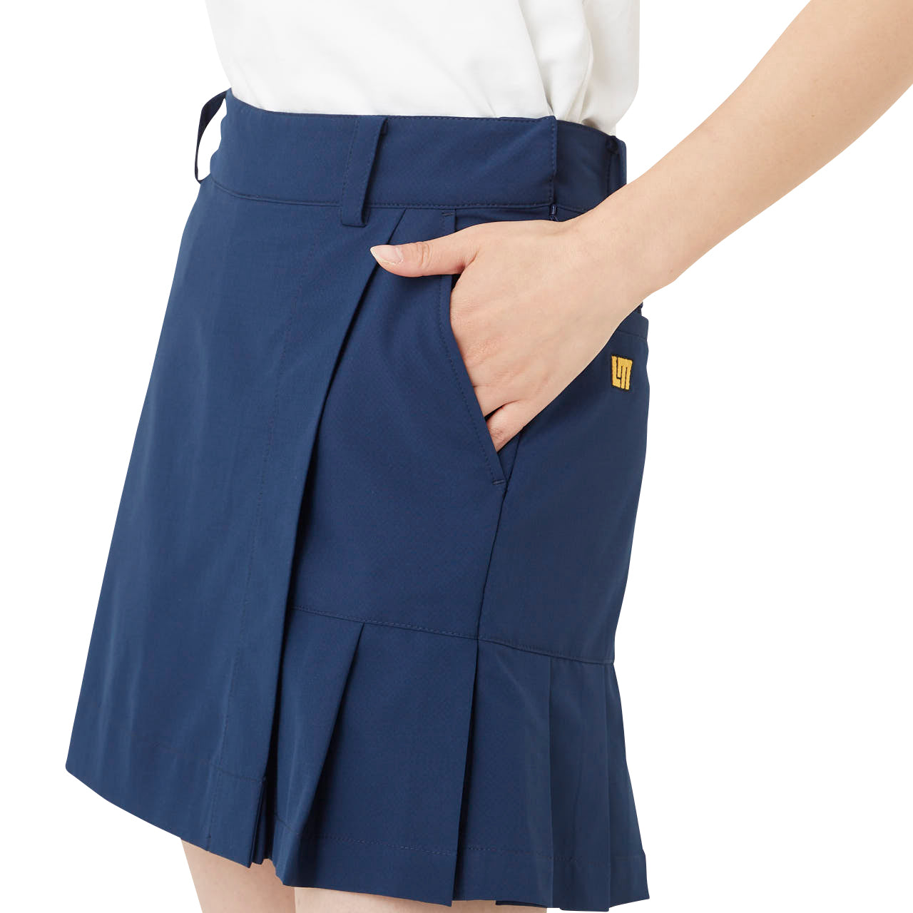ストレッチ キュロット スカート 762358