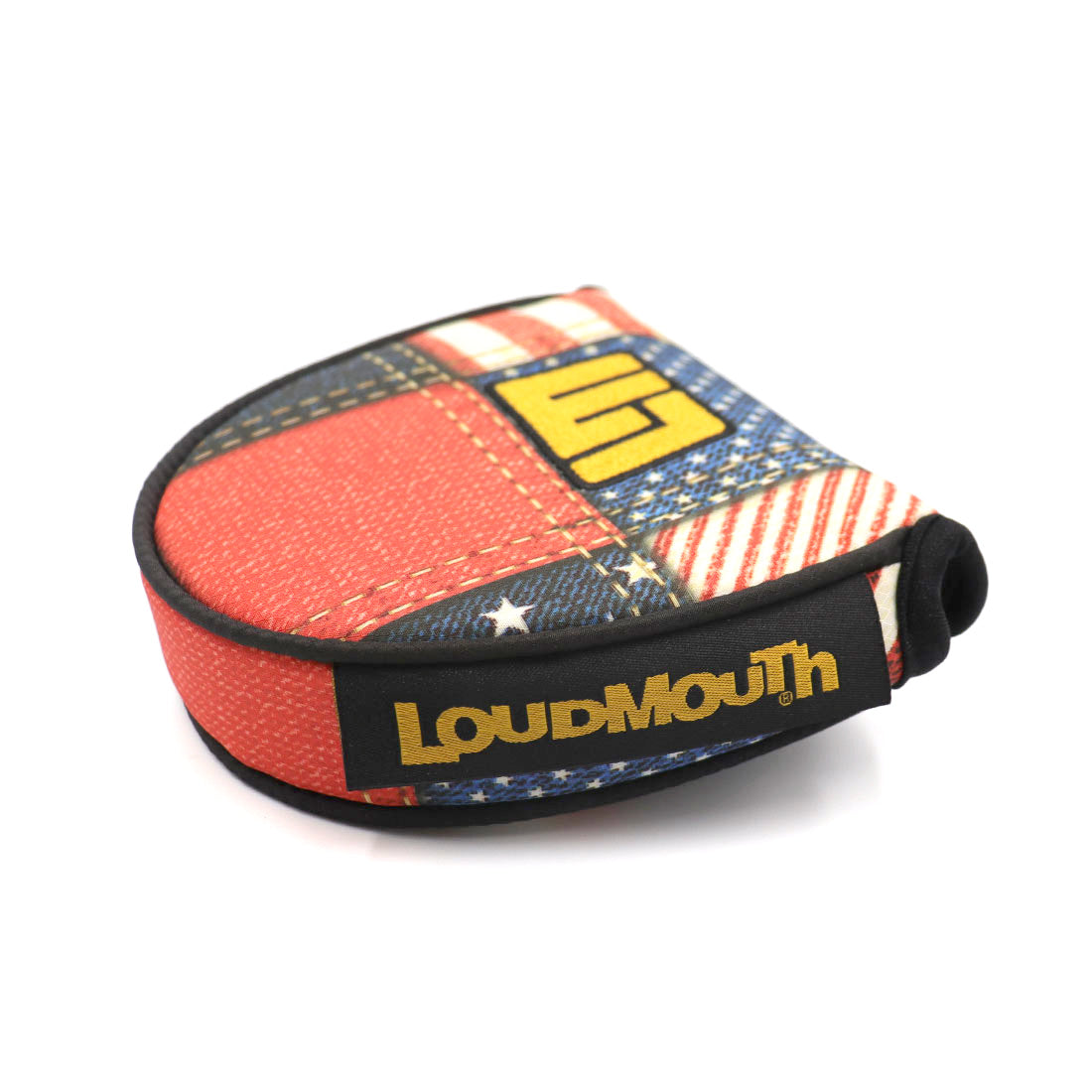 ラウドマウス ヘッドカバー マレット型用 撥水 軽量生地 LM-HC0019/MT