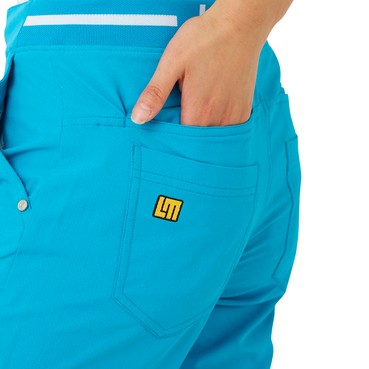 ストレッチ テーパード ロングパンツ 762357