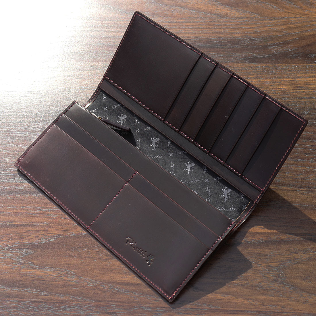 ピレッティxホーウィン シェルコードバン 革財布
