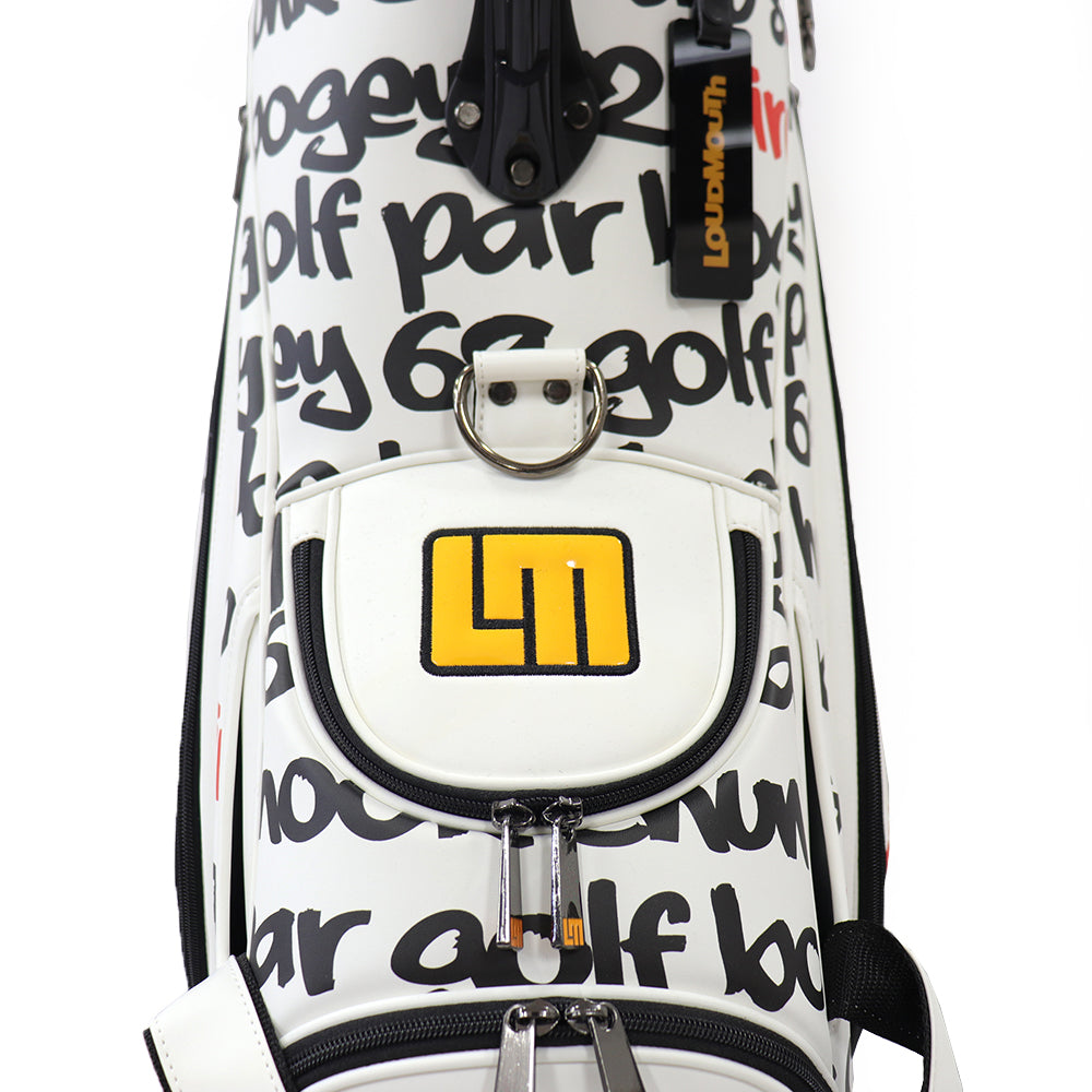 ラウドマウス ゴルフ 9型 キャディバッグ カートバッグ  LM-CB0027