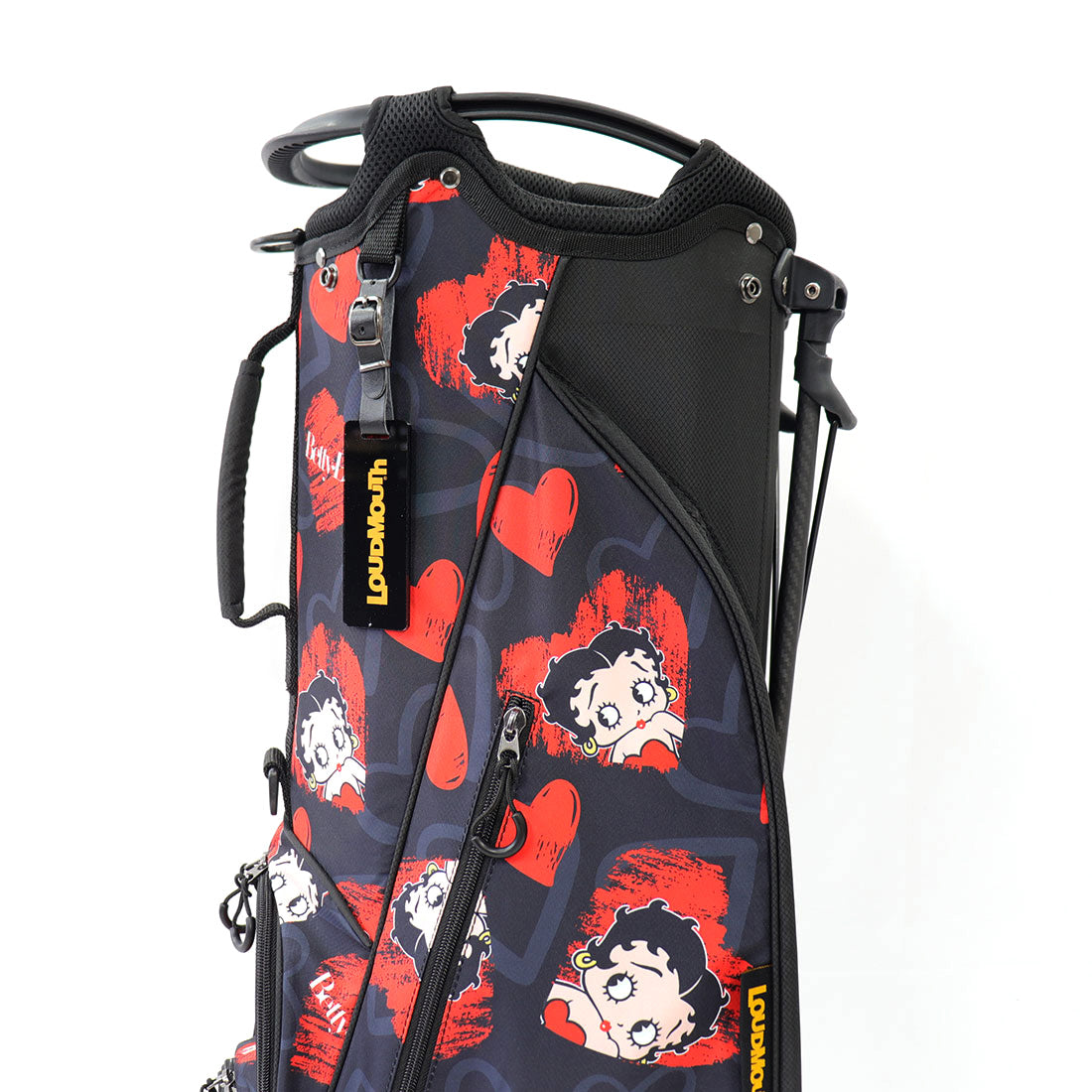 【Betty Boopコラボ】 ラウドマウス 9型 ウルトラライト スタンド バッグ LM-CB0033