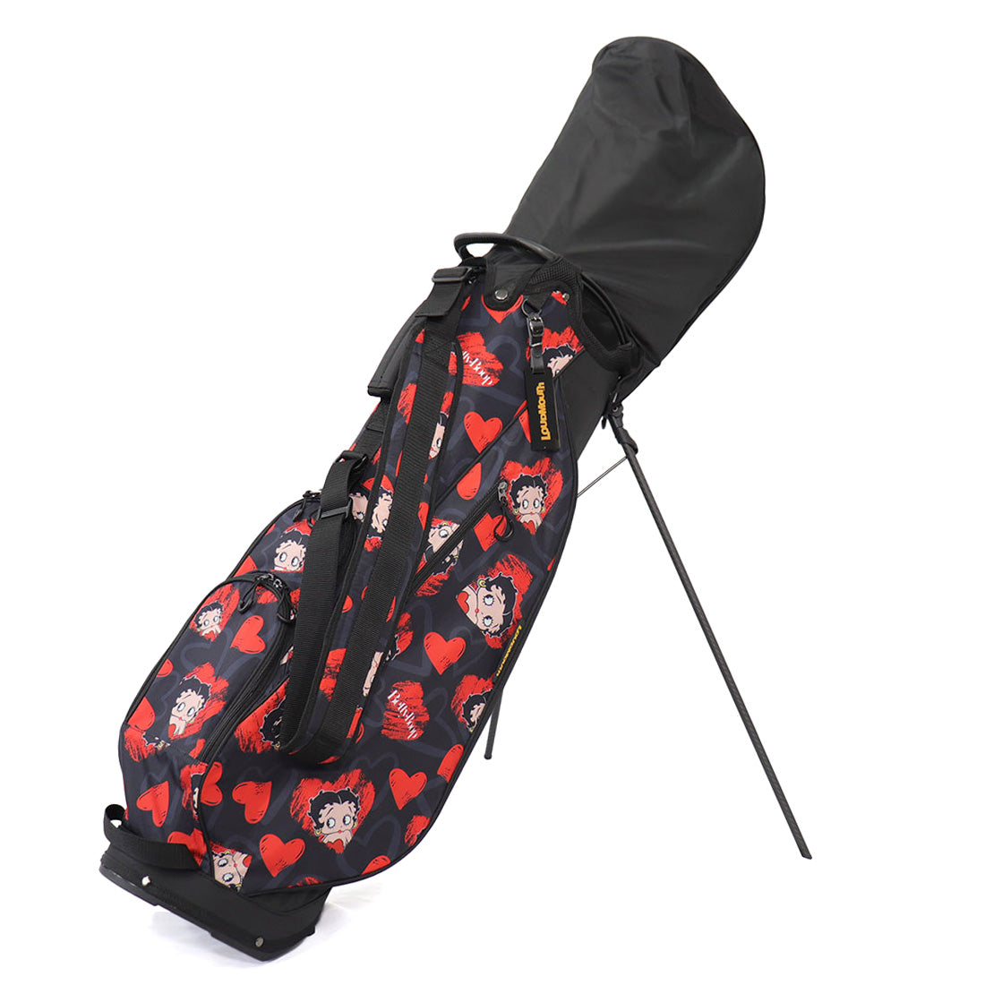 【Betty Boopコラボ】 ラウドマウス 9型 ウルトラライト スタンド バッグ LM-CB0033