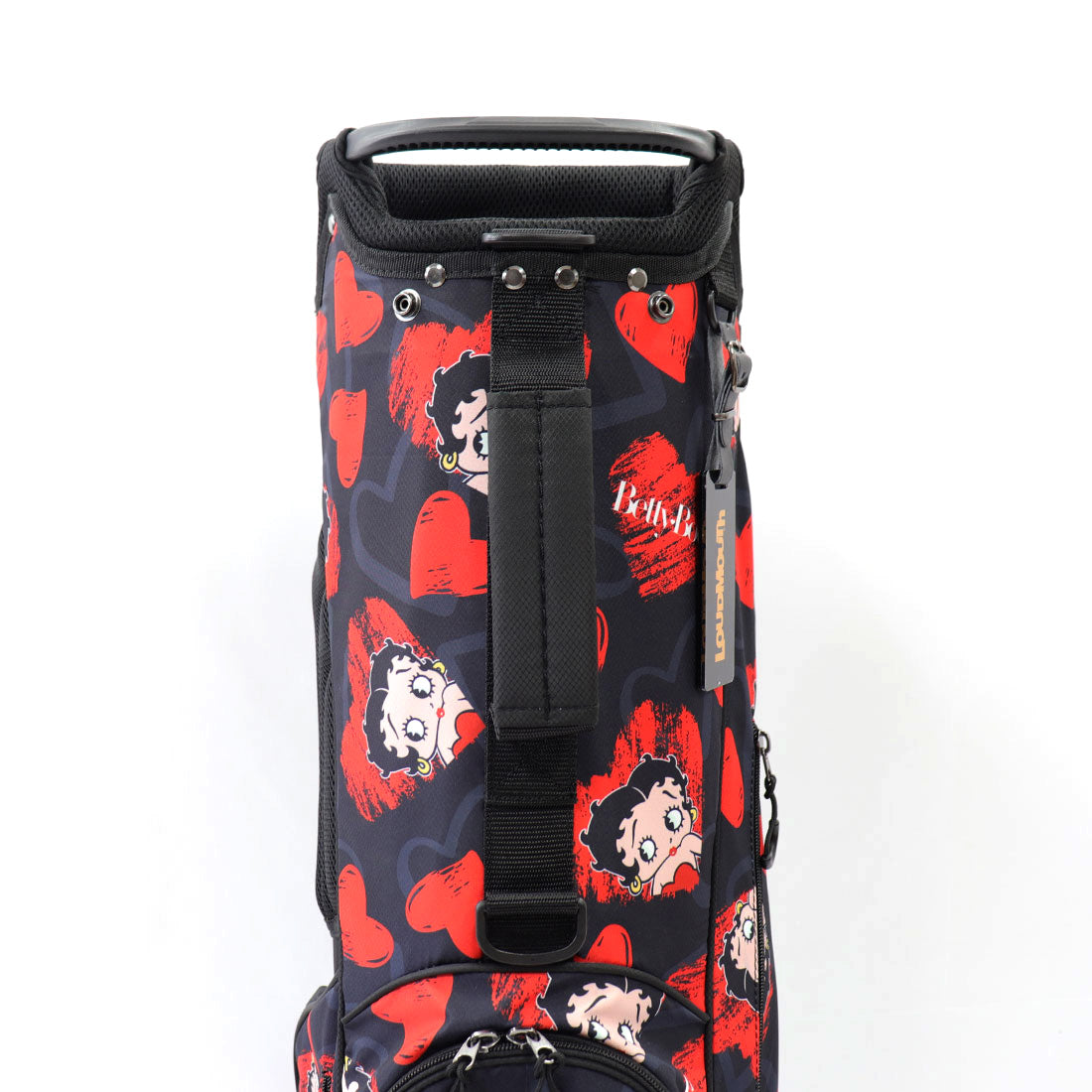 【Betty Boopコラボ】 ラウドマウス 9型 ウルトラライト スタンド バッグ LM-CB0033