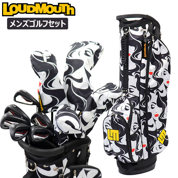 ラウドマウス ゴルフ クラブセット メンズ 15点 フル セット