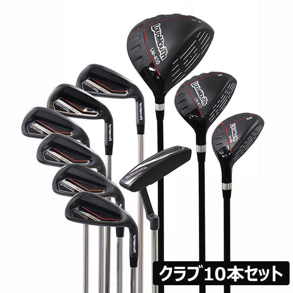 ラウドマウス ゴルフ クラブセット メンズ 15点 フル セット