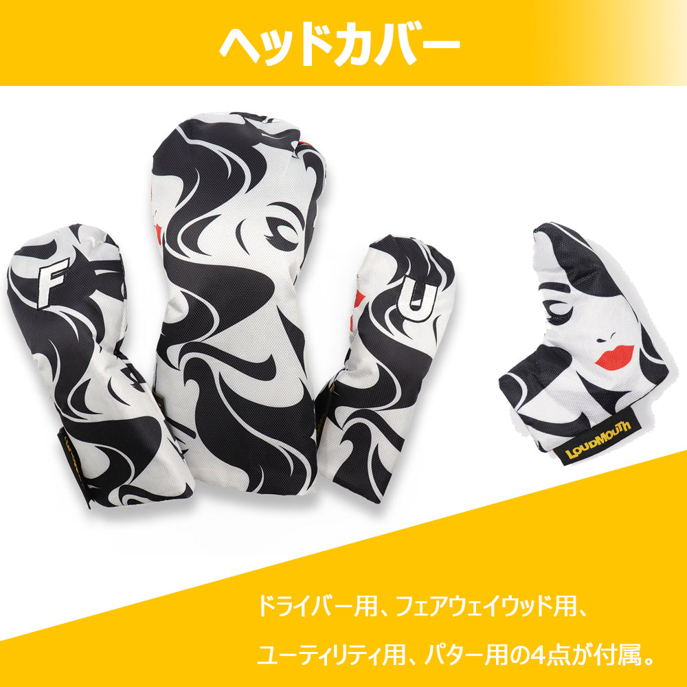 ラウドマウス ゴルフ クラブセット メンズ 15点 フル セット